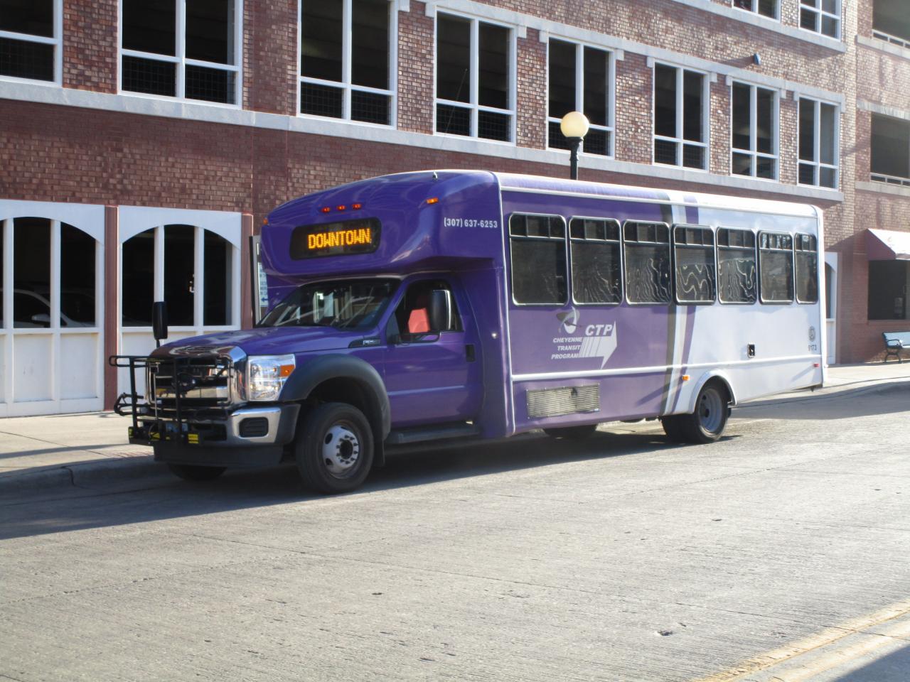 Cheyenne Transit Program service vehicle