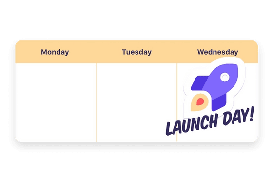 Launch Calendar