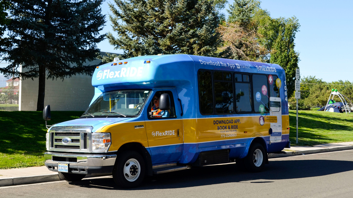 FlexRide service vehicle