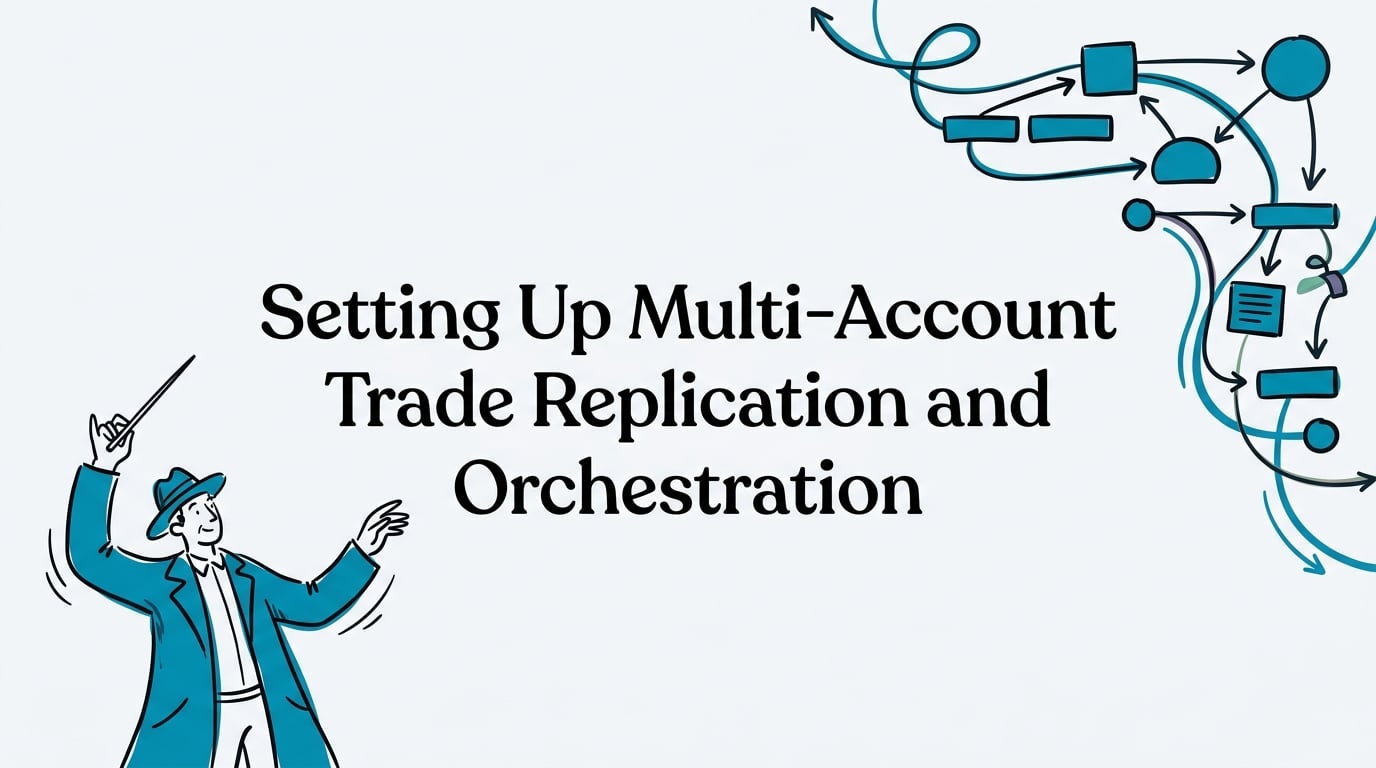 setting up multi-account trade replication and orchestration