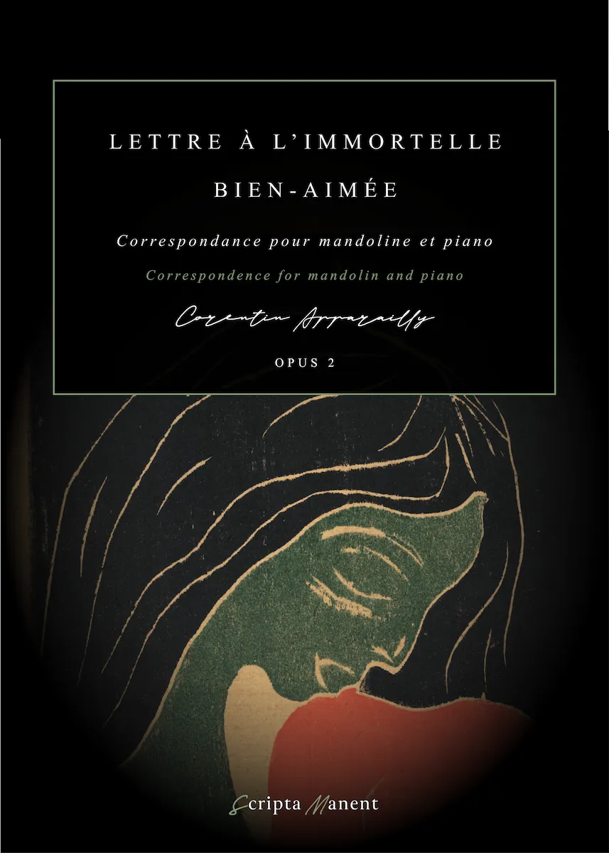 Partition LETTRE À L’IMMORTELLE BIEN-AIMÉE - Vue 1