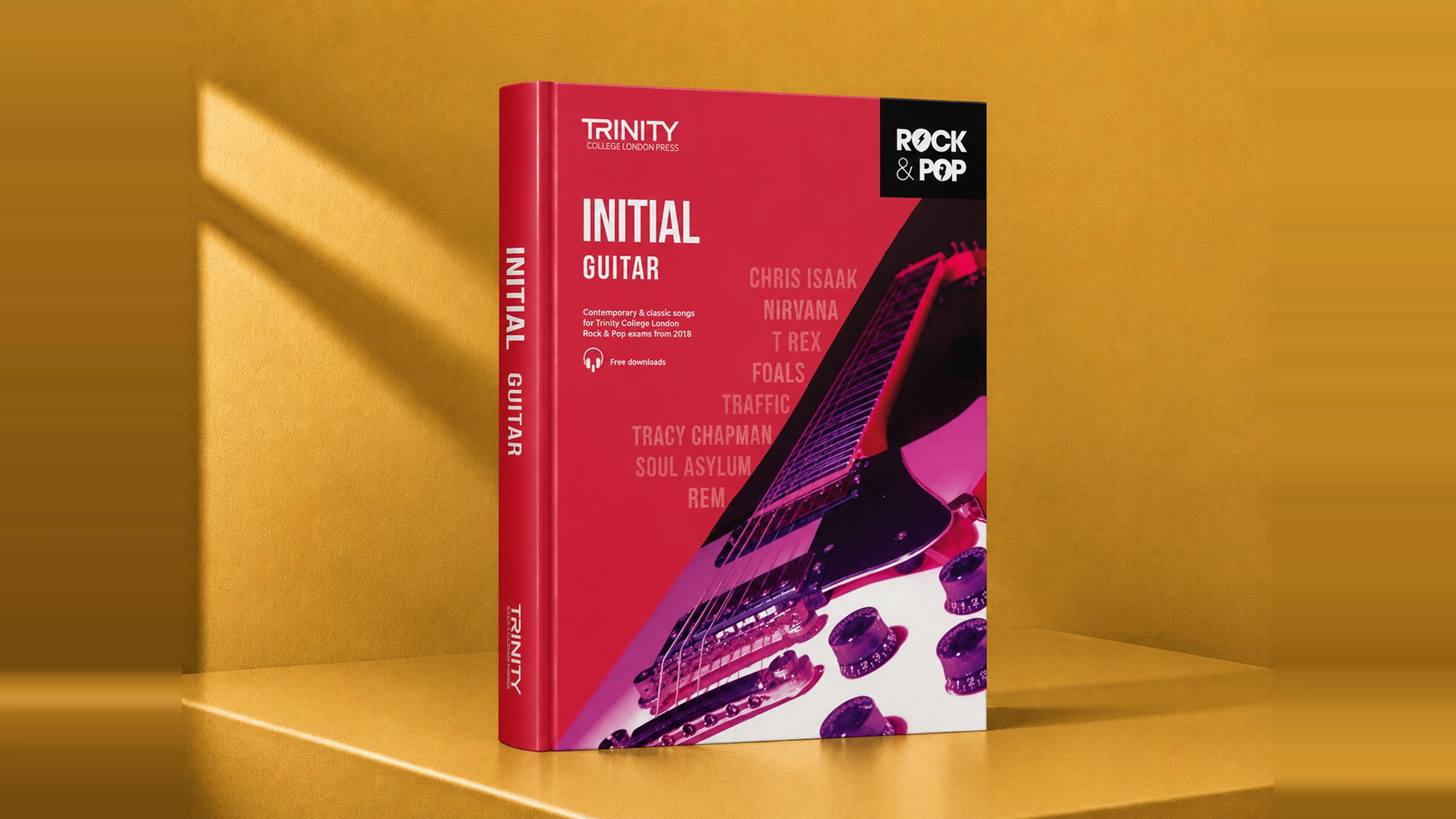 Trinity College Rock & Pop Exams, Guitar – Initial cover