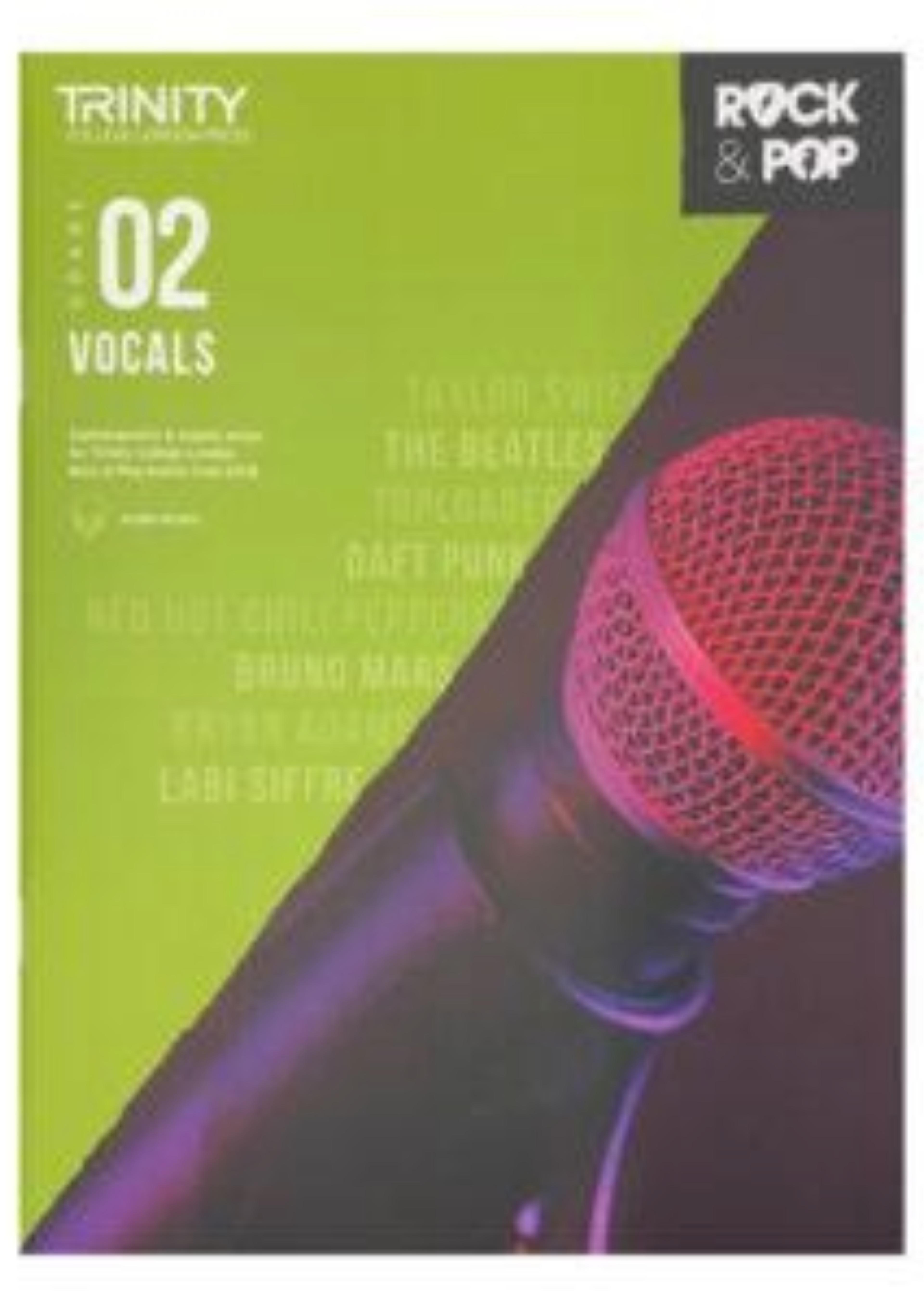 Trinity College Rock & Pop Exams, Vocals – Grade 2