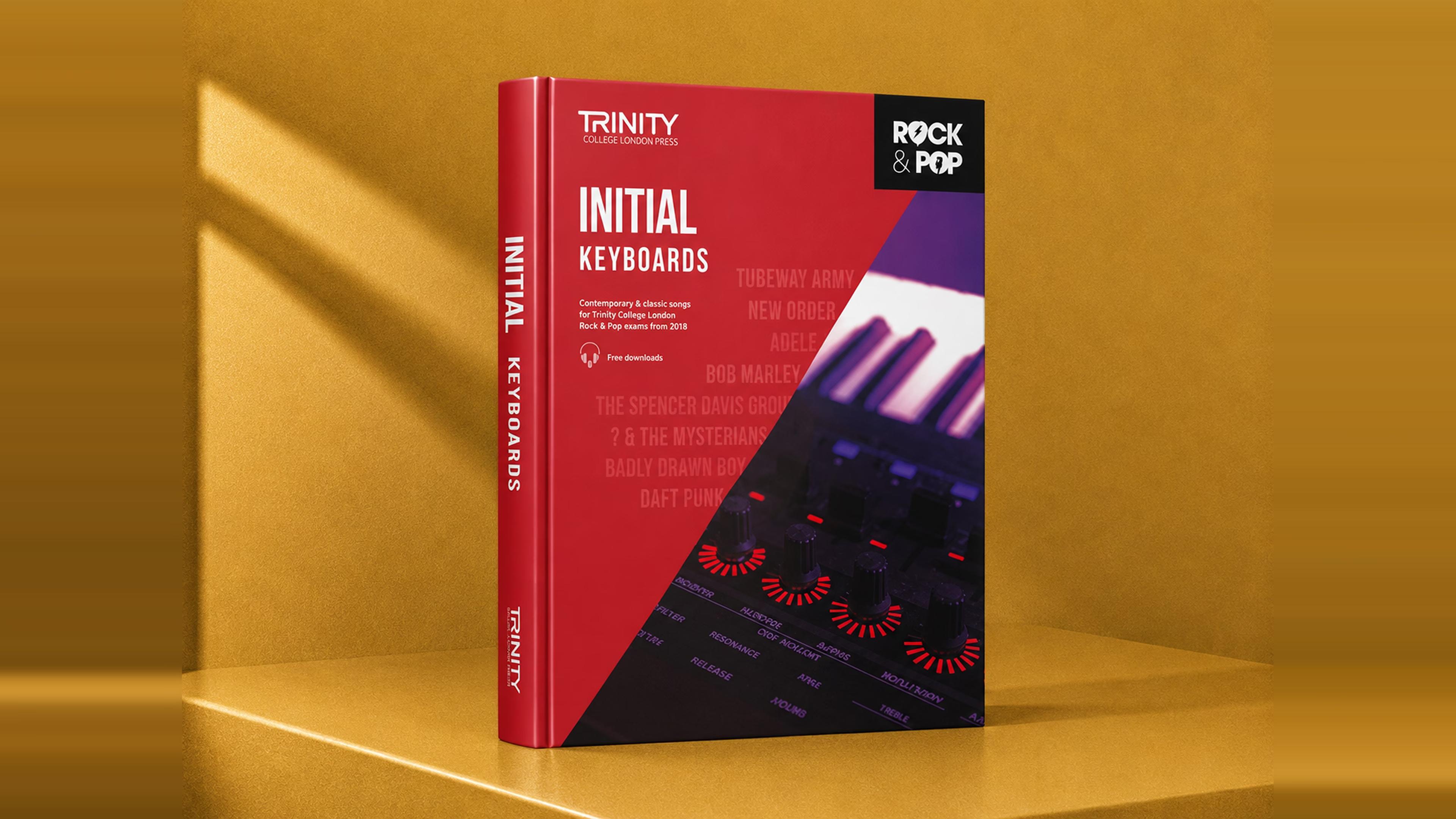Trinity College Rock & Pop Exams, Keyboards – Initial cover