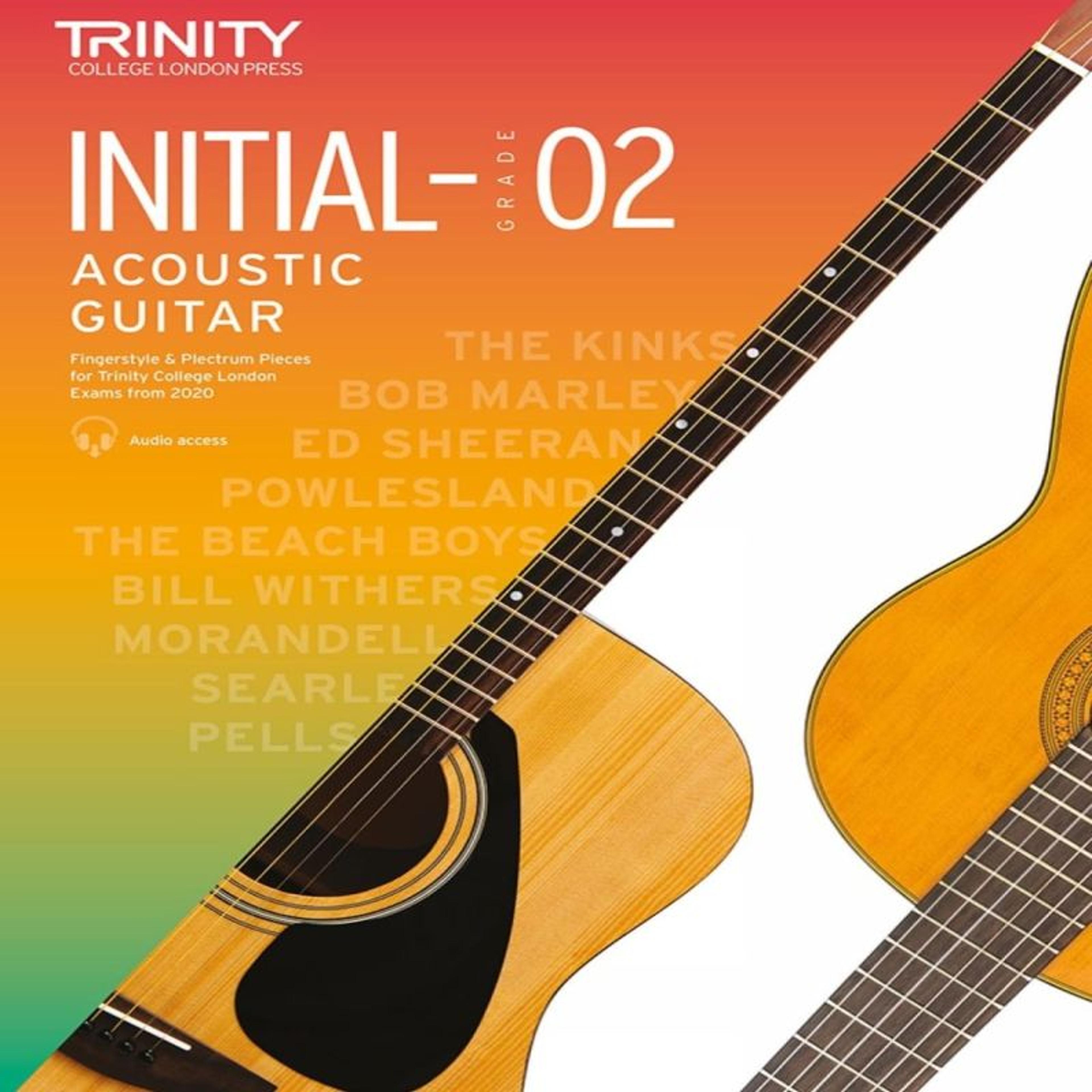 Trinity College Acoustic Guitar – Initial – Grade 02