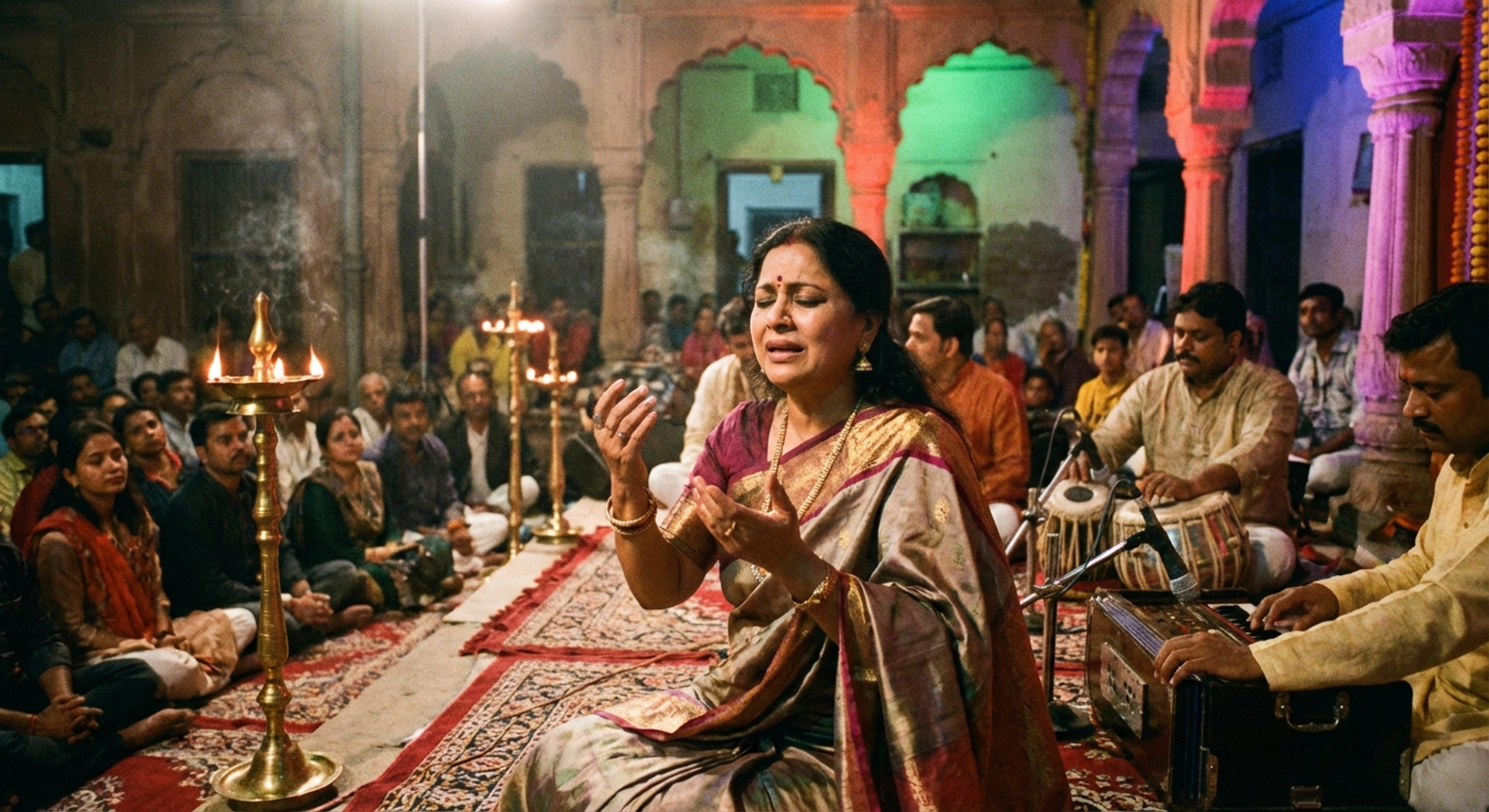 Hindustani vocal performance