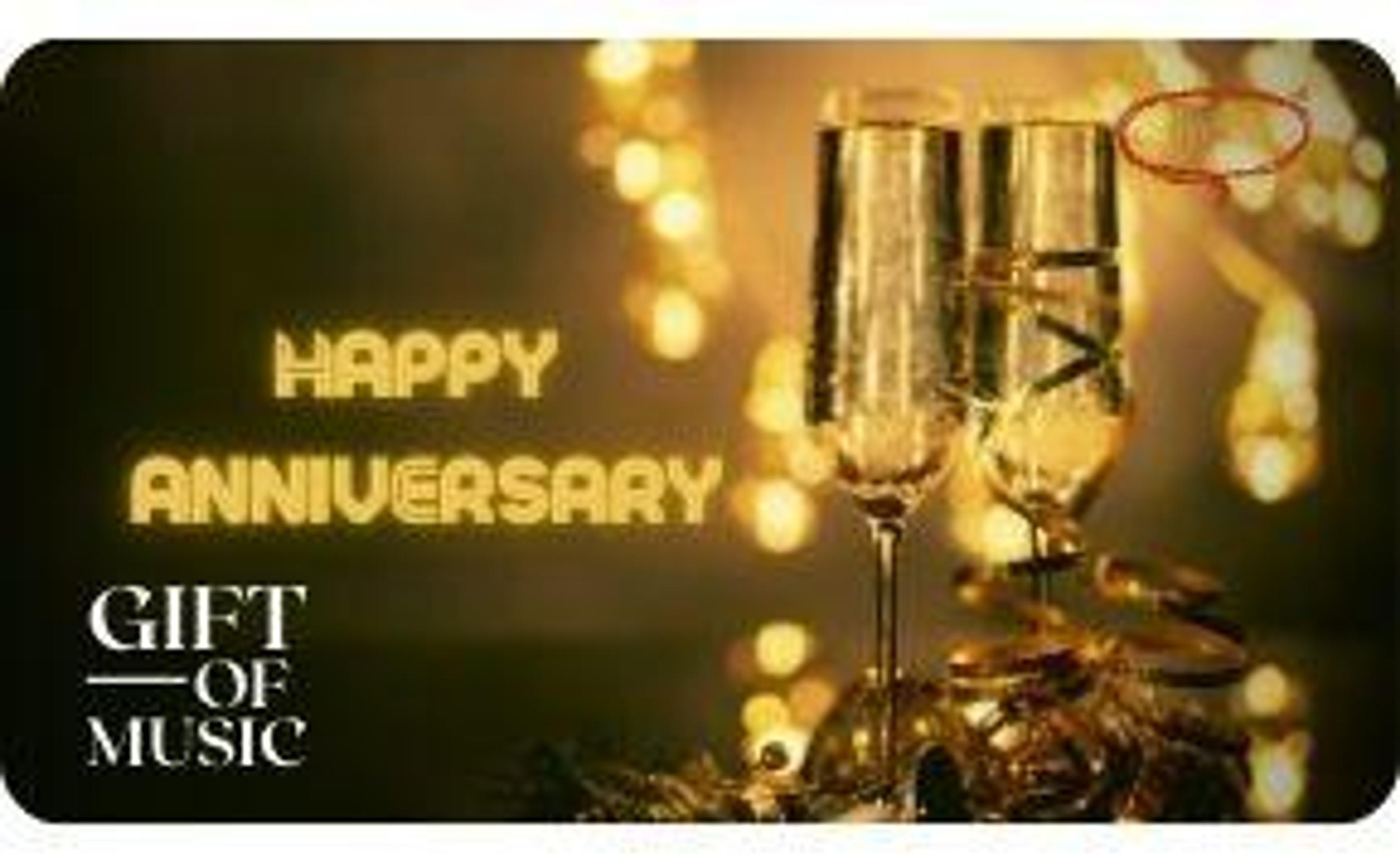 Anniversary Gift Card