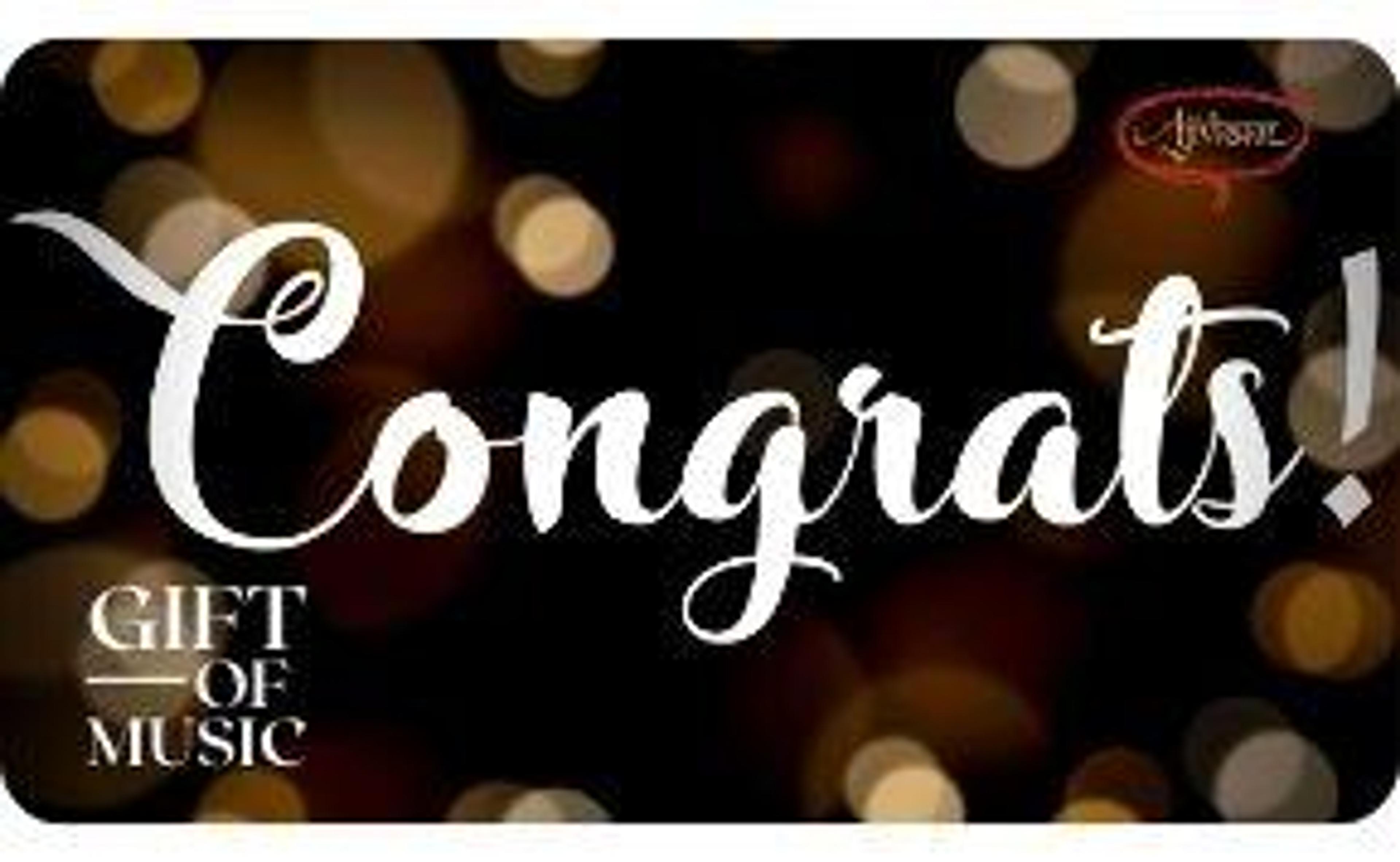 Congratulations Gift Card