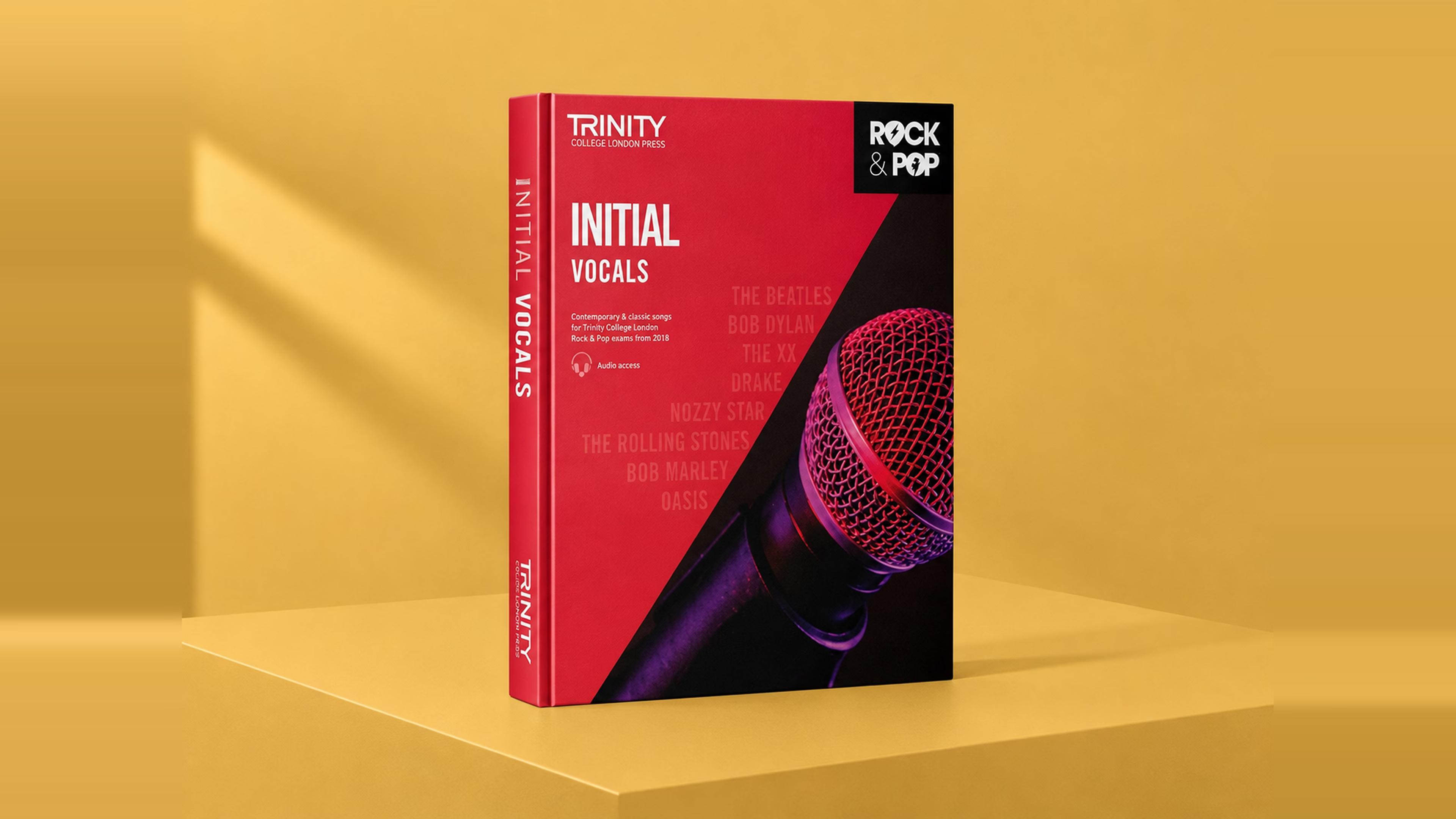 Trinity College Rock & Pop Exams, Vocals – Initial cover