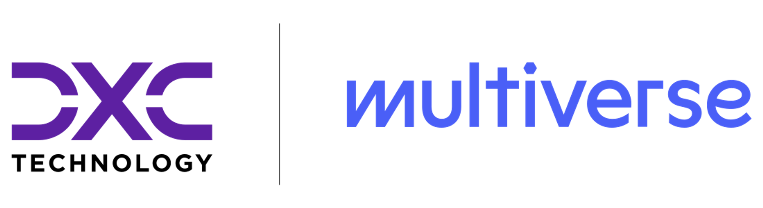 Multiverse and DXC logo