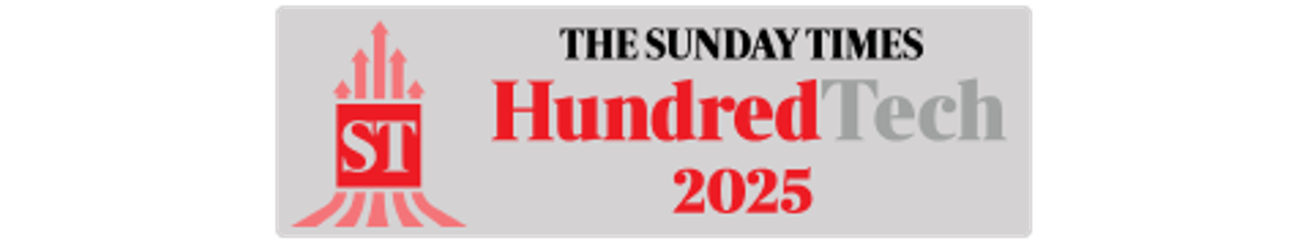 The Sunday Times HundredTech 2025 logo