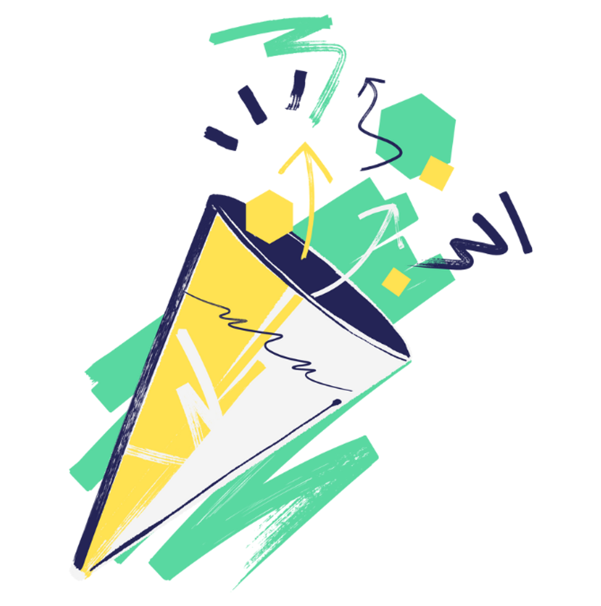 Confetti cannon icon