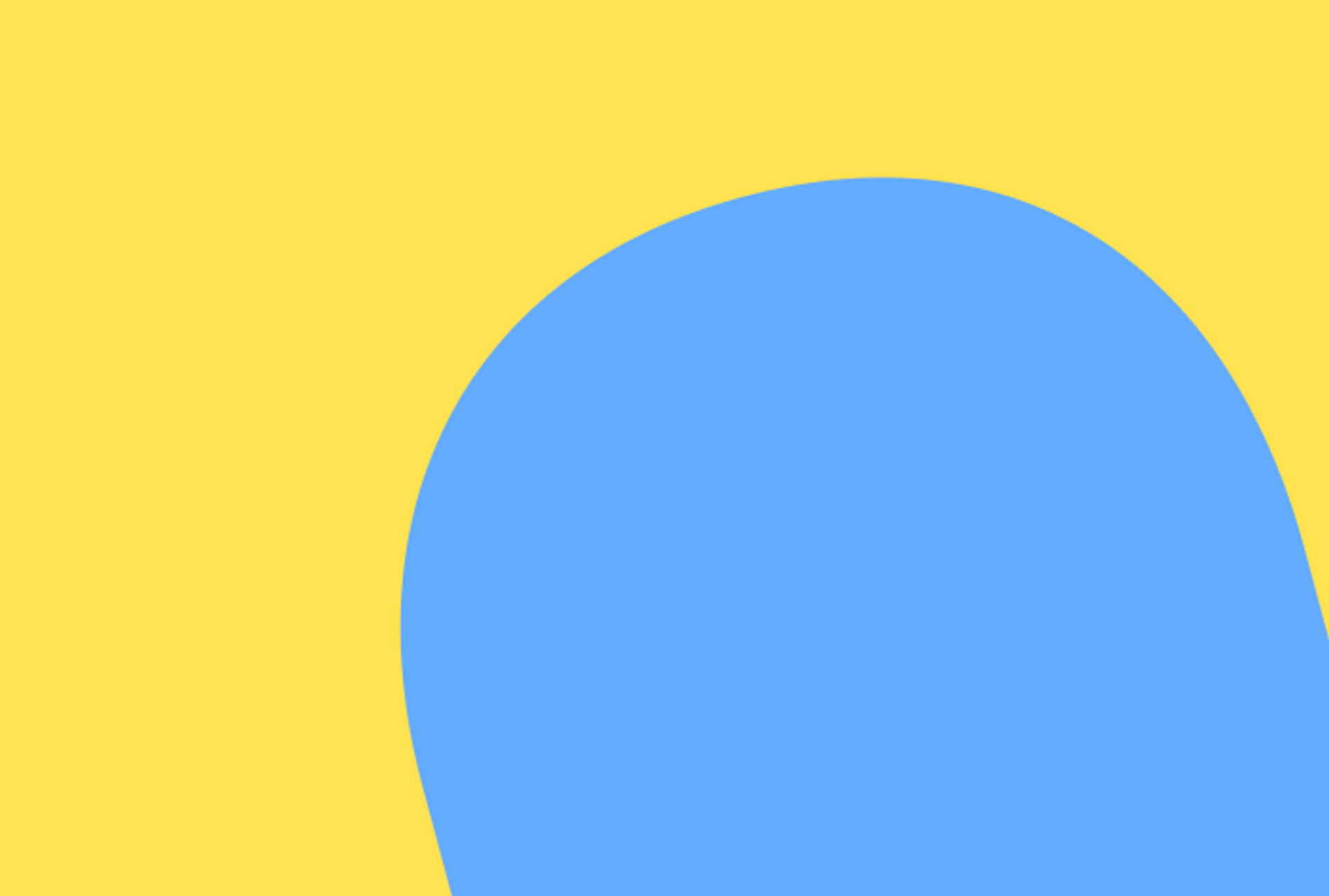 yellow and blue shapes