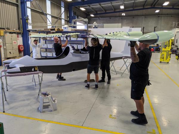 Photo of the interior of a boat