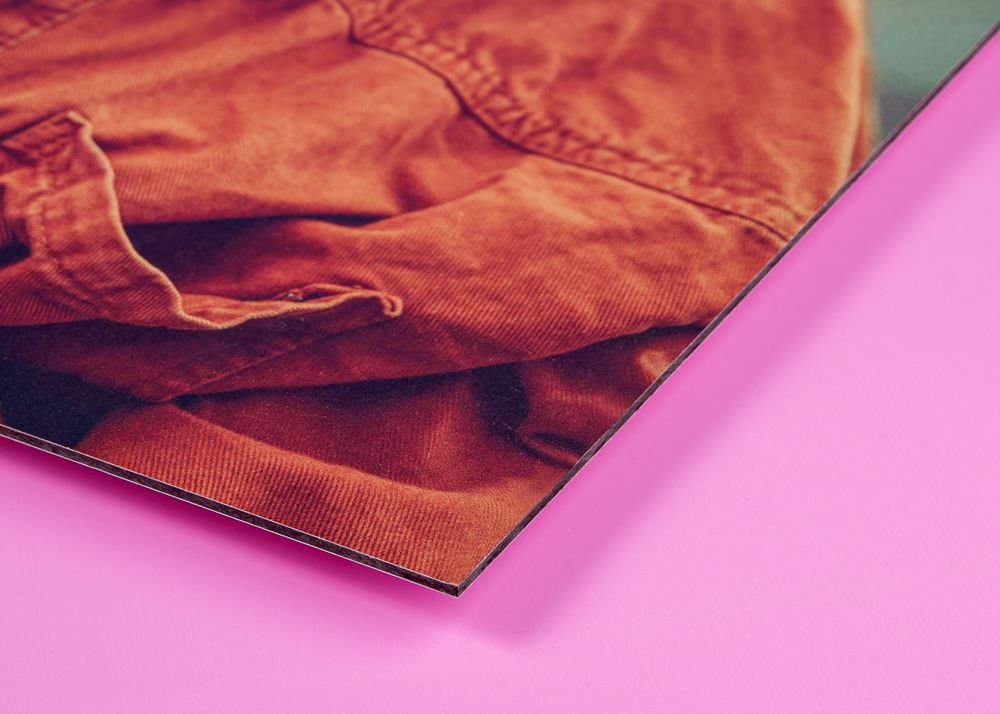 Direktdruck auf Alu-Dibond aus der Ecke