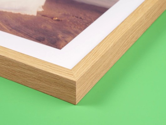 Rahmen mit Passepartout Detailansicht