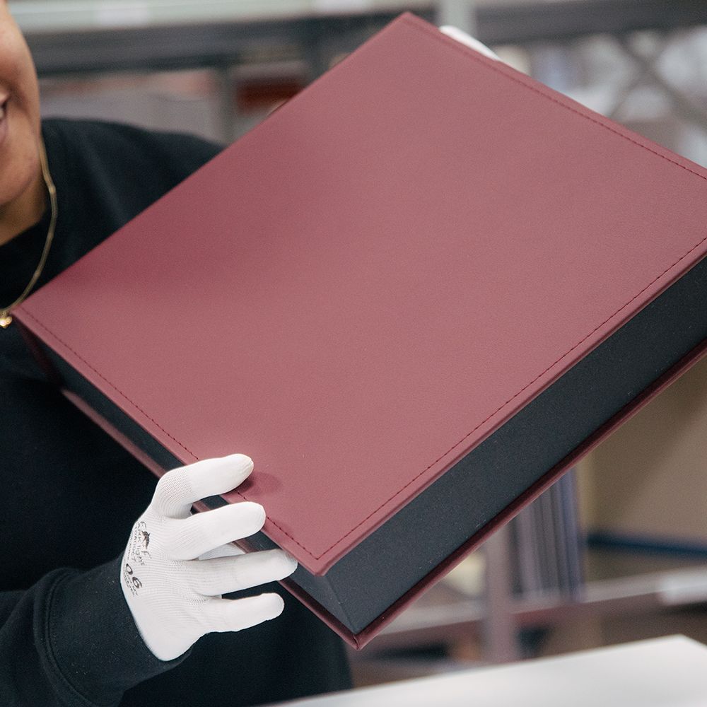 Handgefertigte maßgefertigte Aufbewahrungsbox