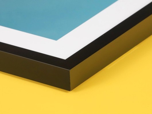 Fine-Art-Print im Rahmen – Ecke