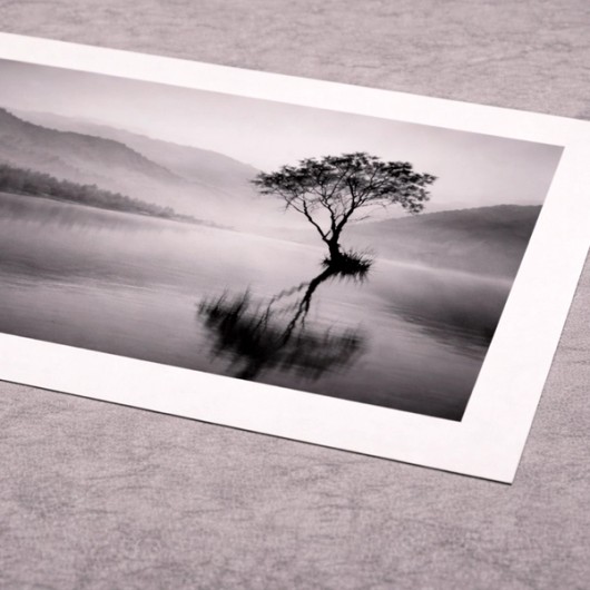 Ilford-Foto mit weißem Rand