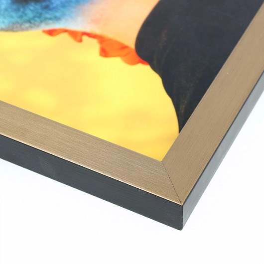 Foto im Rahmen ohne Passepartout