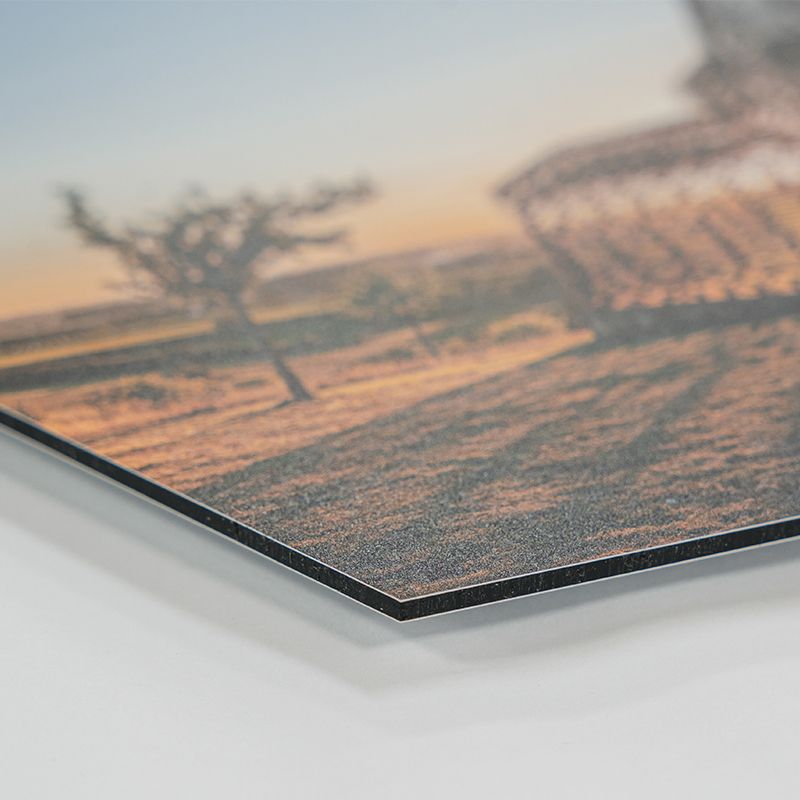 Reisefoto auf Alu-Dibond