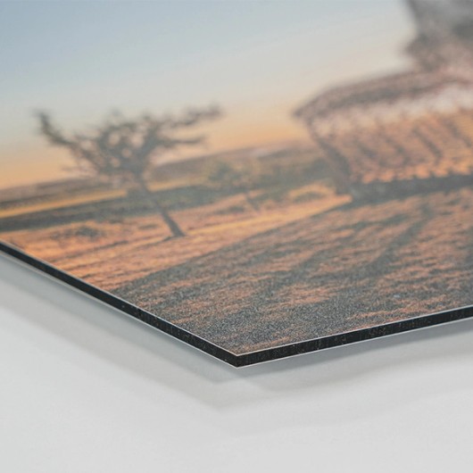 Reisefoto auf Alu-Dibond