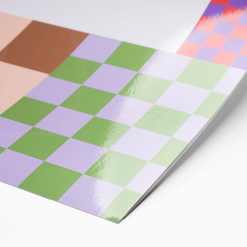 Bande d’essai sur papier photo Fujifilm Pearl