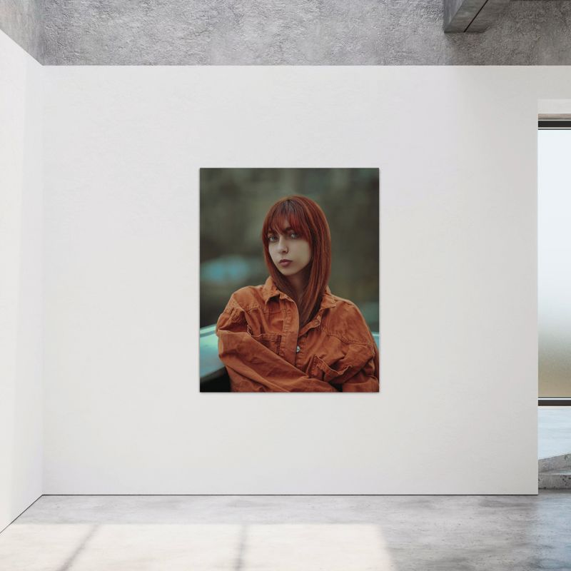 Foto auf Alu-Dibond an der Wand