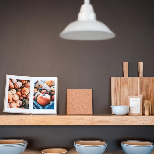 fotowand met herfstthema