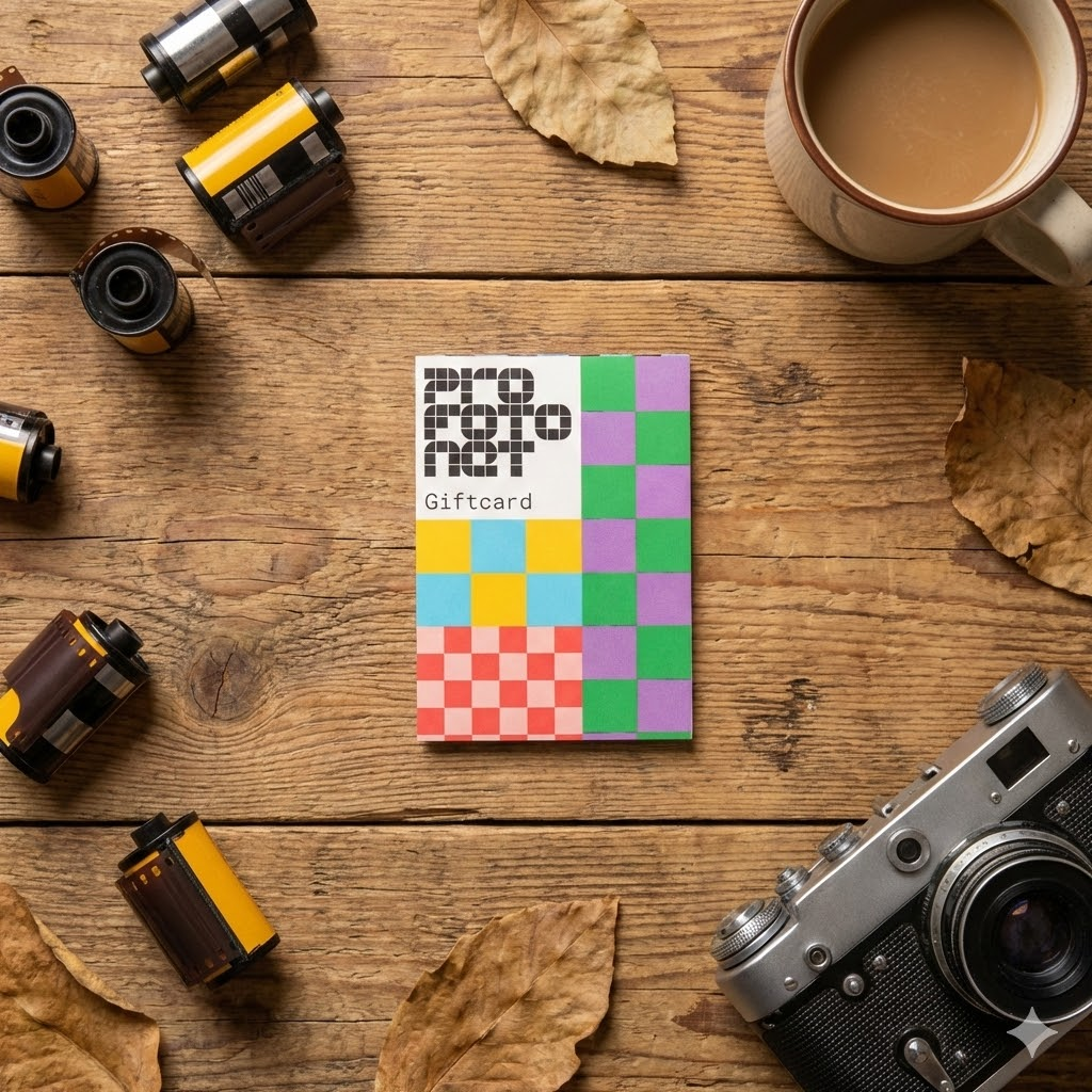 Profotonet Geschenkkarte – Vorderansicht