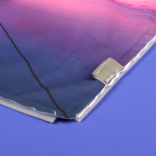 Ecke des Acoustic Wall Art Tuchs