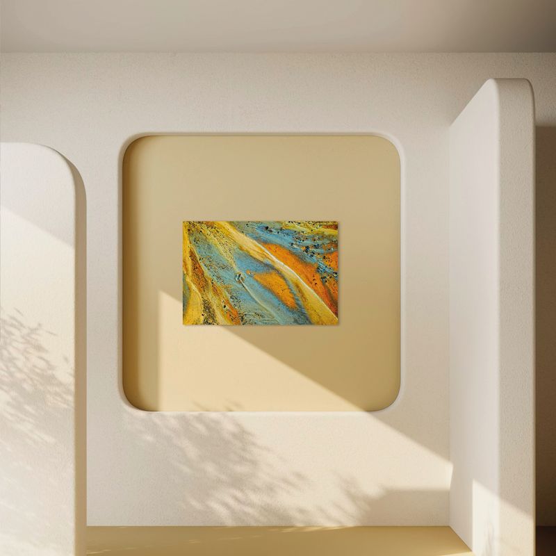 Foto hinter Acrylglas