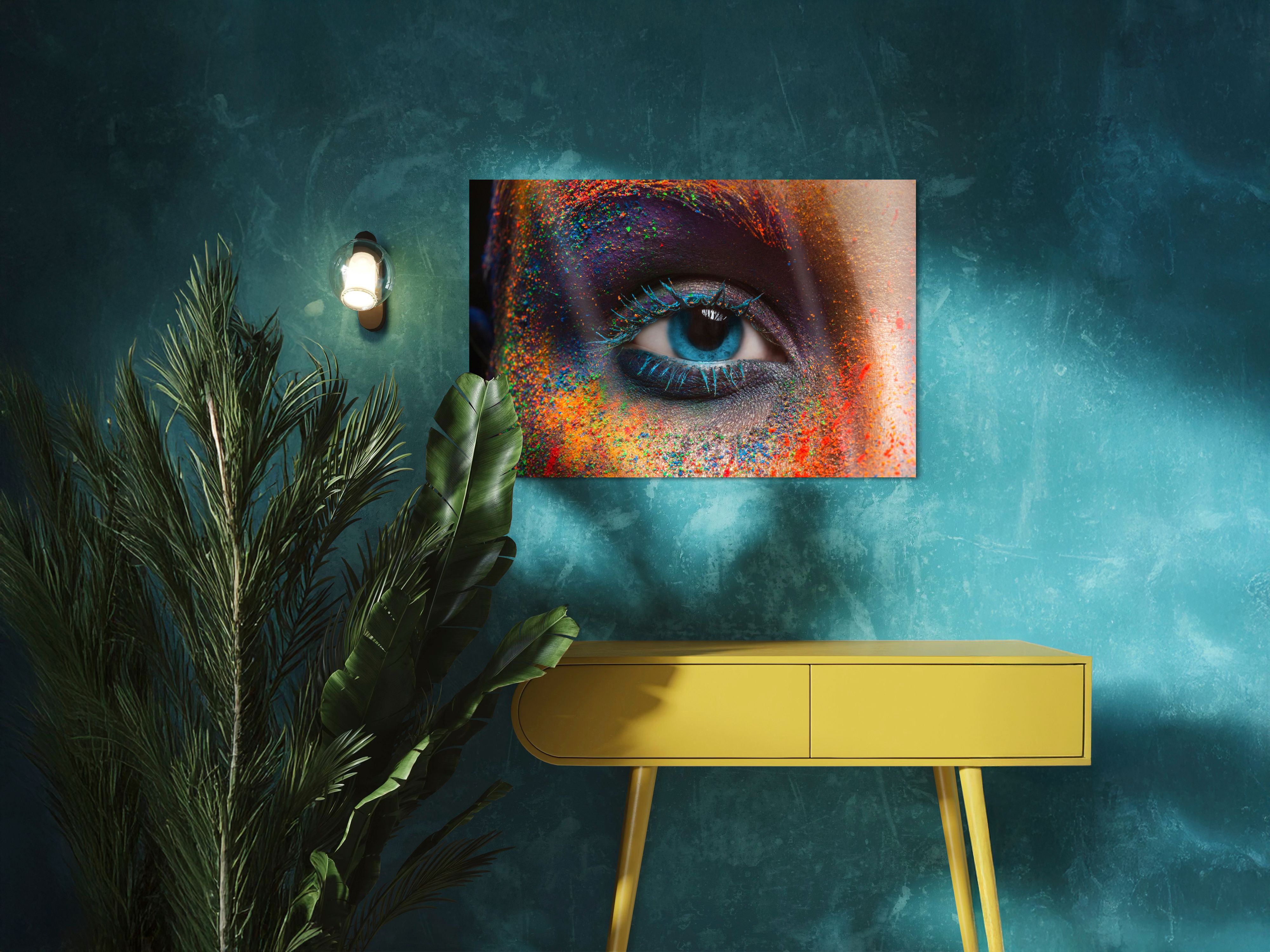 Künstlerisches Foto hinter Acrylglas