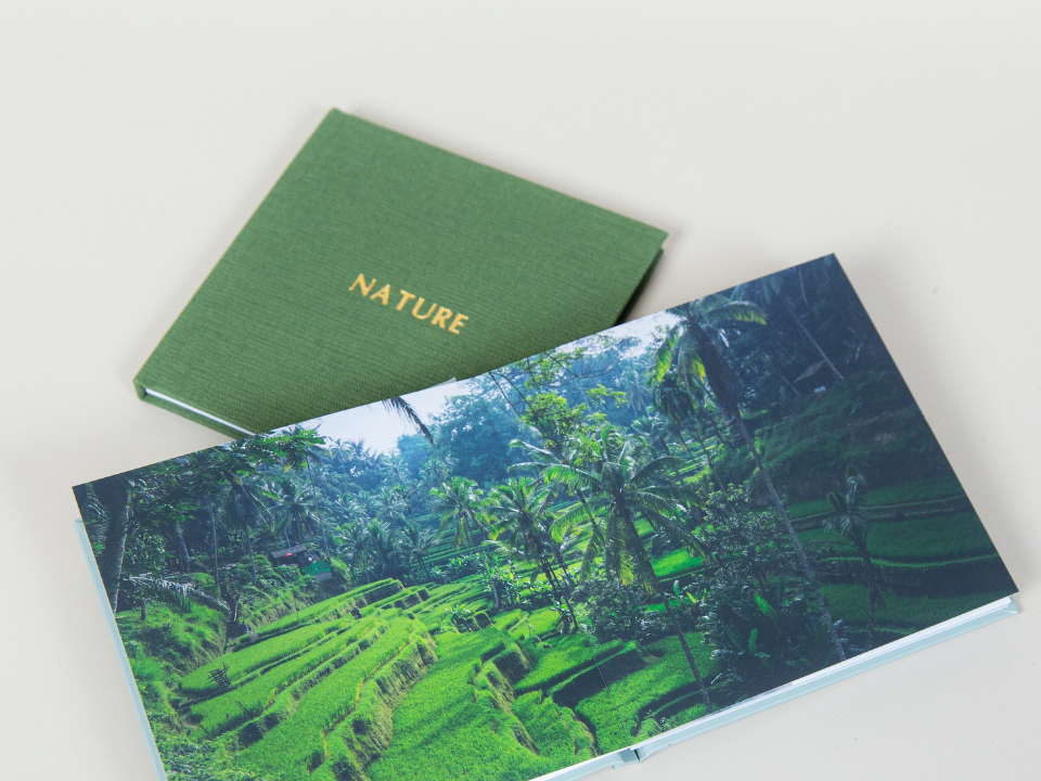 Livre photo durable – rizières