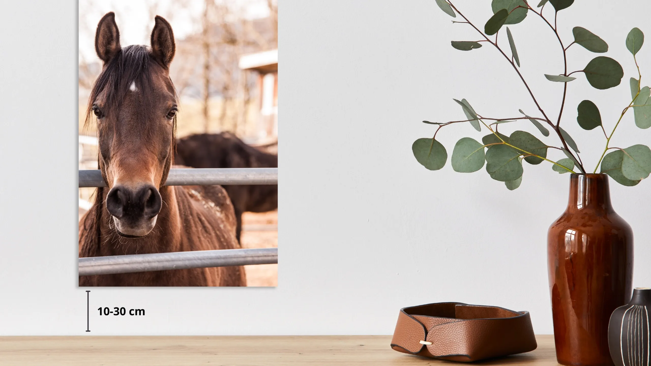 Maße für Wandbilder über Kaminsims oder Sideboard