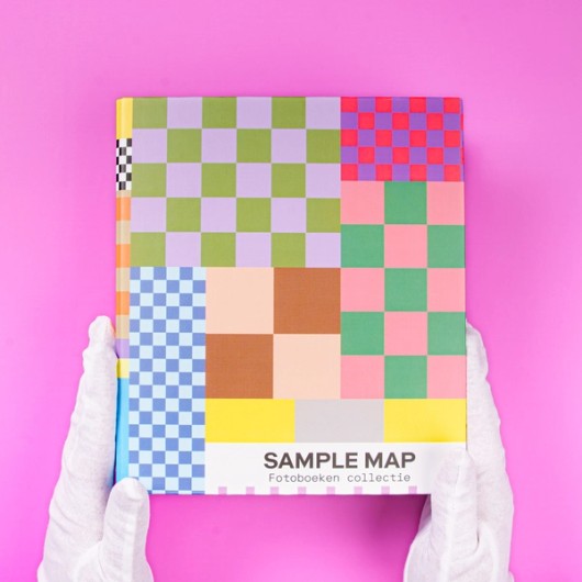 Classeur d’échantillons de livres photo