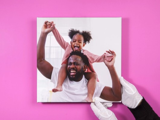 Foto auf Leinwand an der Wand