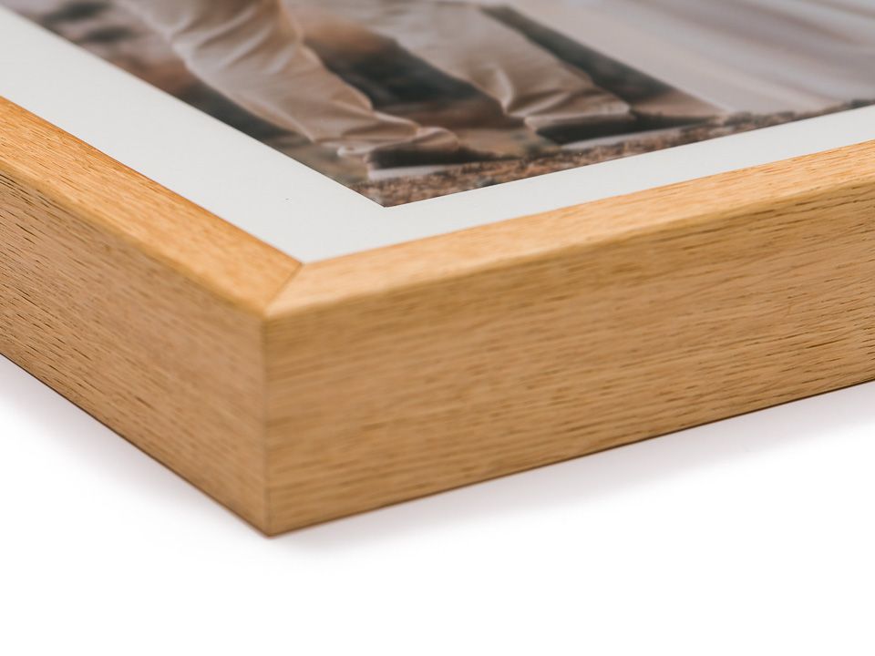 Hochzeitsfoto im Rahmen