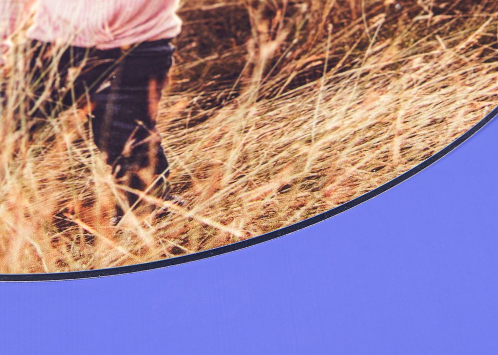 Sonderform aus Alu-Dibond