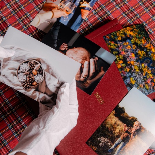 Weihnachtsfotos auf professionellem Fotopapier