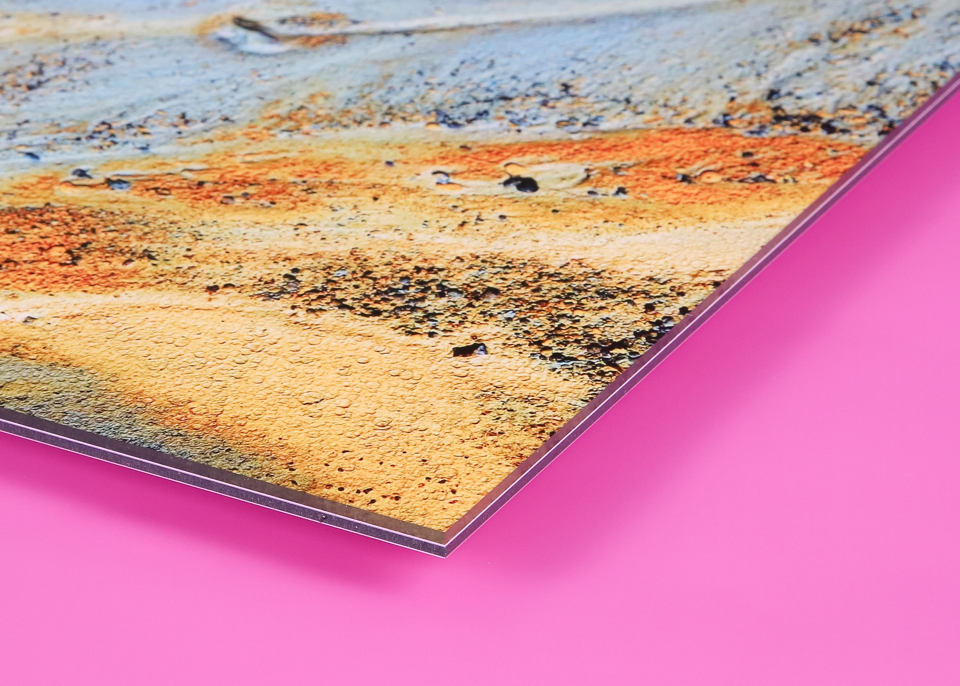 Fine-Art-Print hinter Acrylglas mit Alu-Dibond