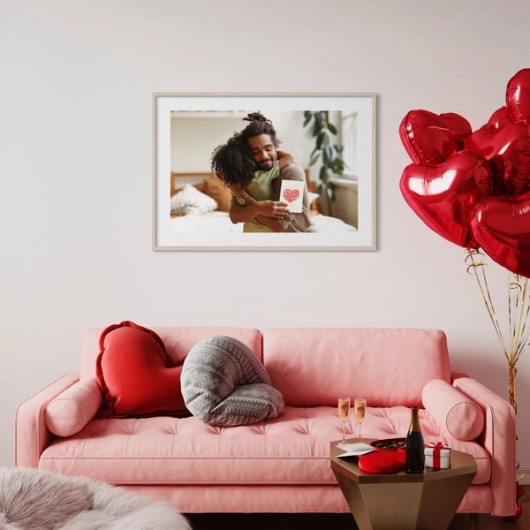 Cadeau de Saint-Valentin mural