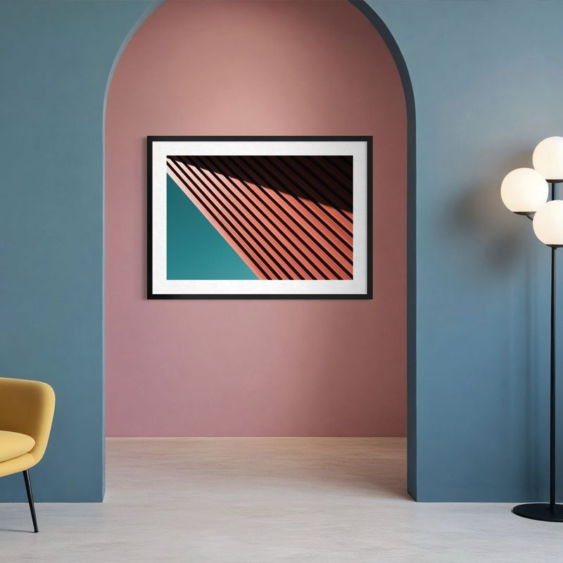 Fine-Art-Print mit Passepartout