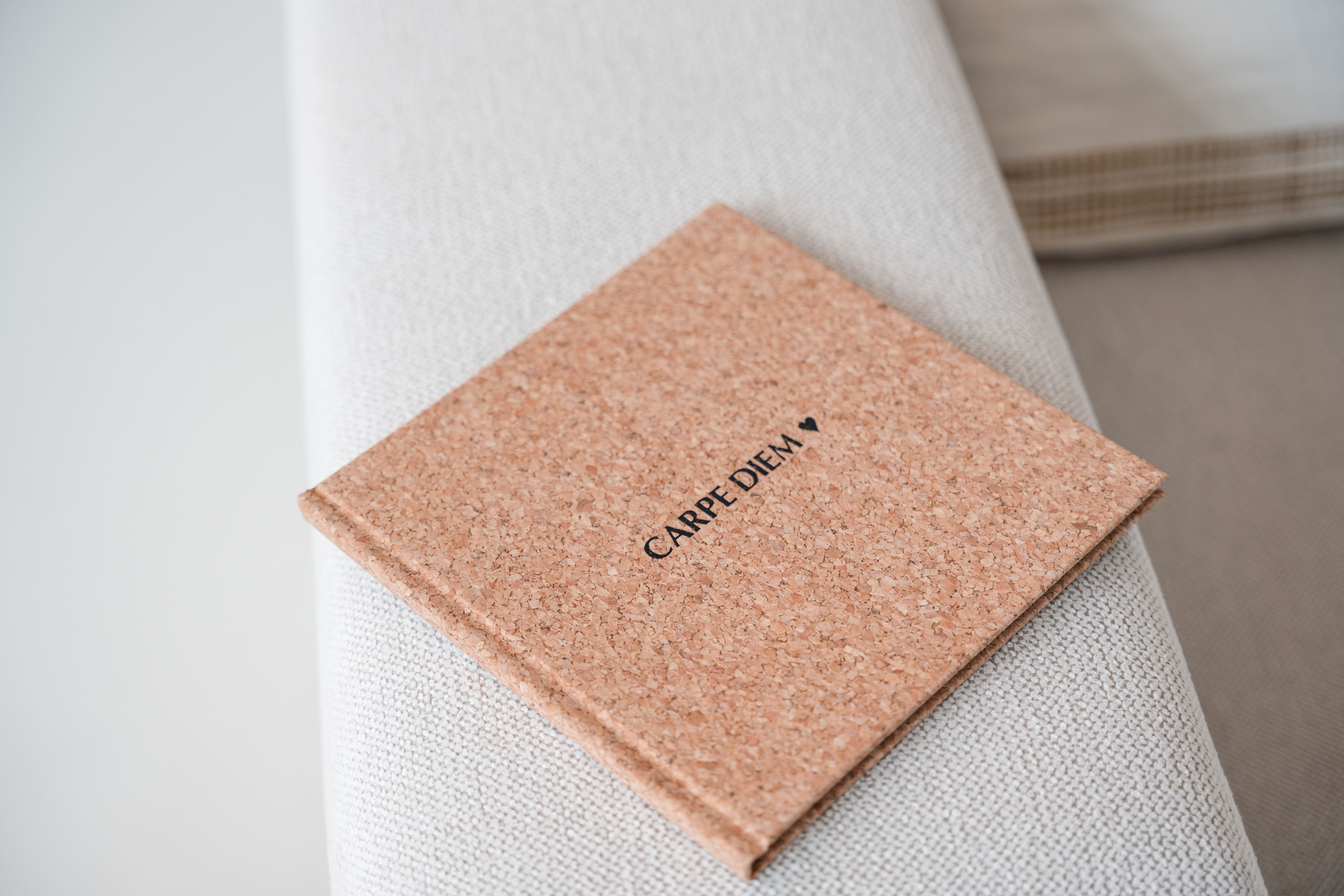 Mini-Fotobuch Kork-Einband