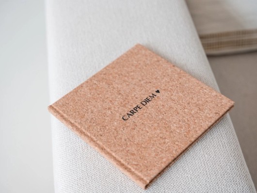 Mini-Fotobuch Kork-Einband