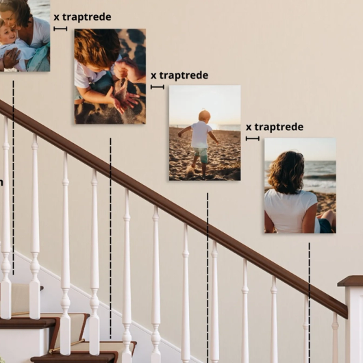Maße für Wandbilder im Treppenhaus