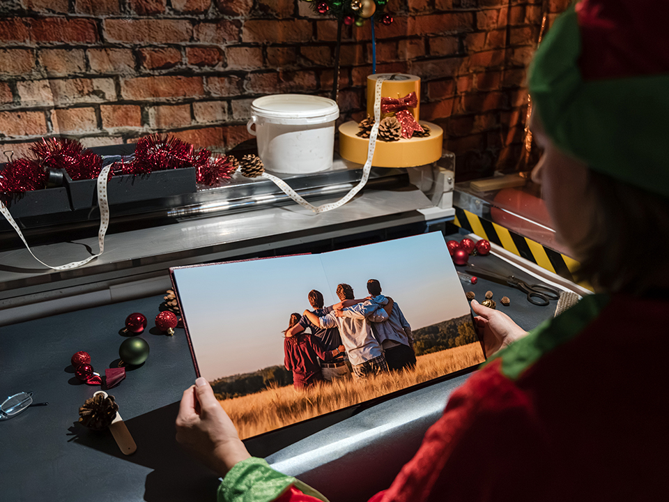 Livre photo de Noël