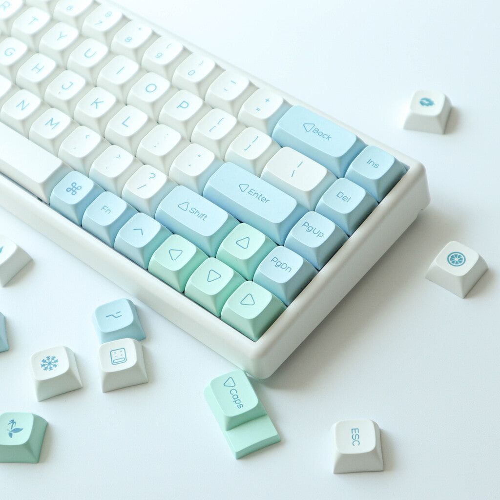 하늘 민트 XDA 키캡