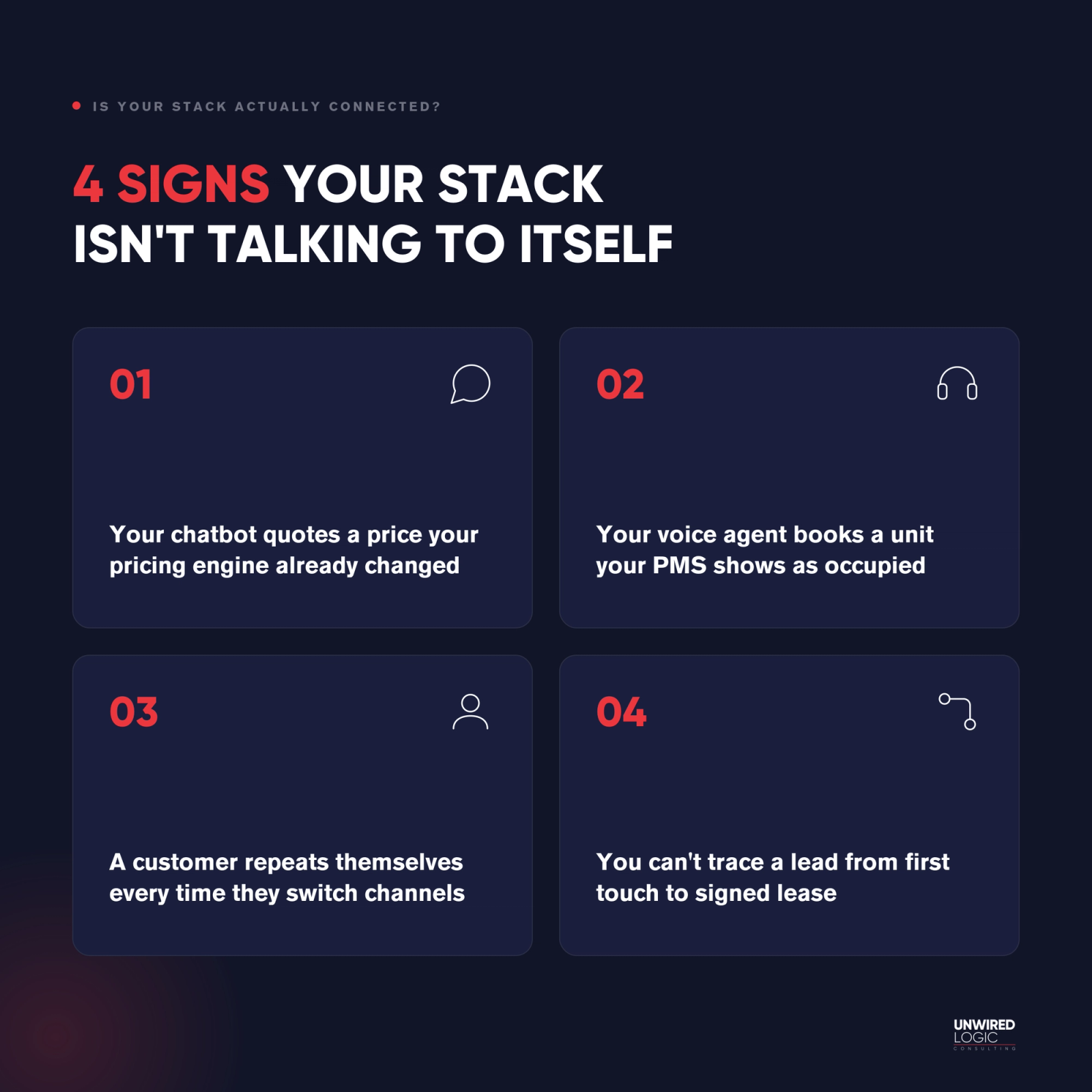 Four signs your stack isn't talking to itself