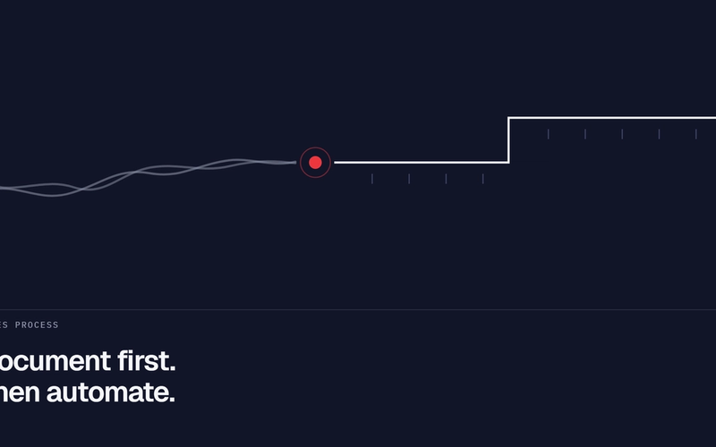AI won't fix a sales process you can't describe